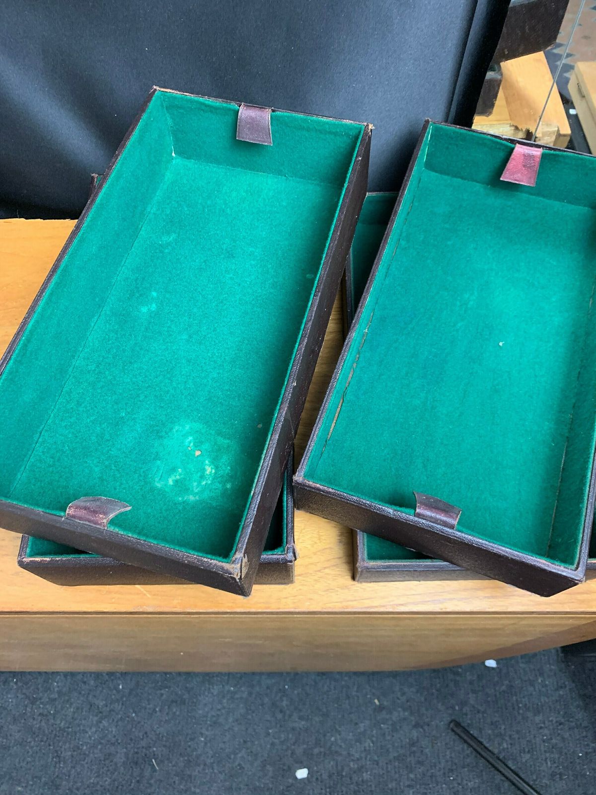 Antique Doctor’s Or Apothecary’s Leather Case C.1920’s photo vintage