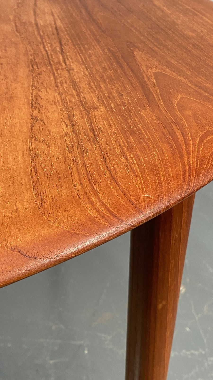 Furniture Solid Circular Teak Coffee Table By Hvidt & Mølgaard Nielsen For France And Søn photo