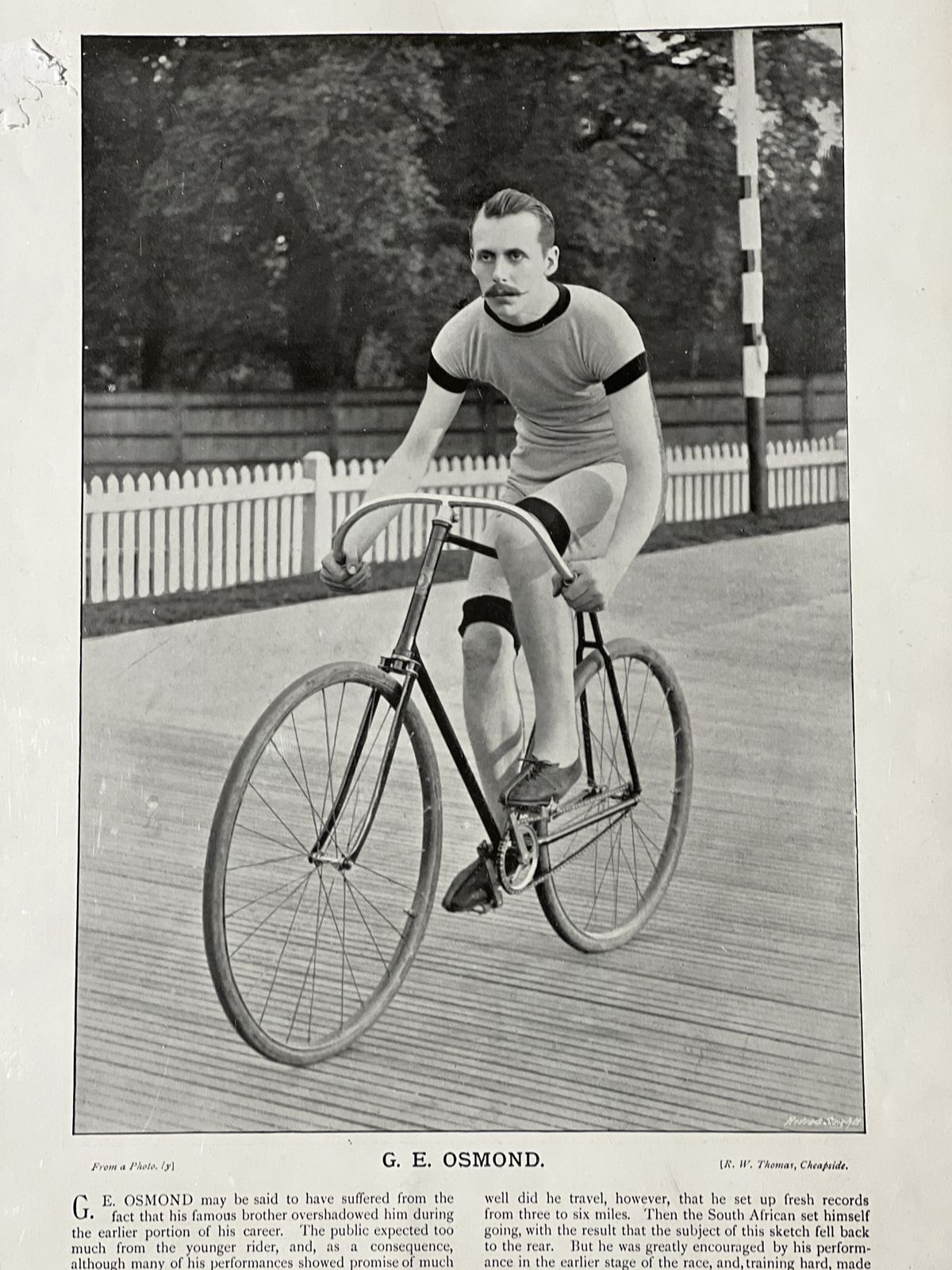 Athletes Photo, 1960s, Paper, Vintage photo vinterior