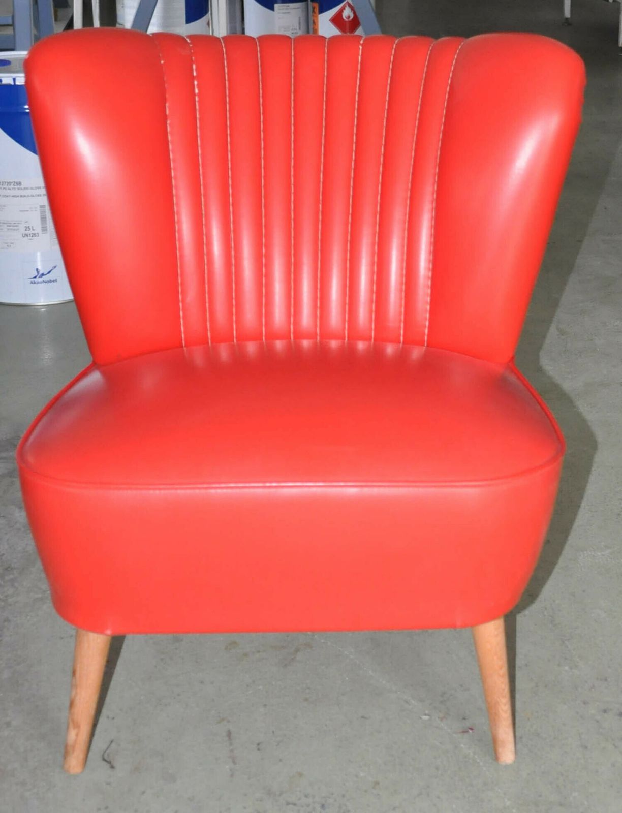 Retro Vintage Club Chair/ Cocktail Chair, Pair photo for sale