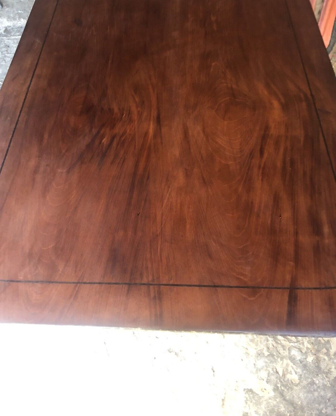 photo furniture Antique Mahogany English Georgian Period Tilt Top  Breakfast Dining Table C 1820