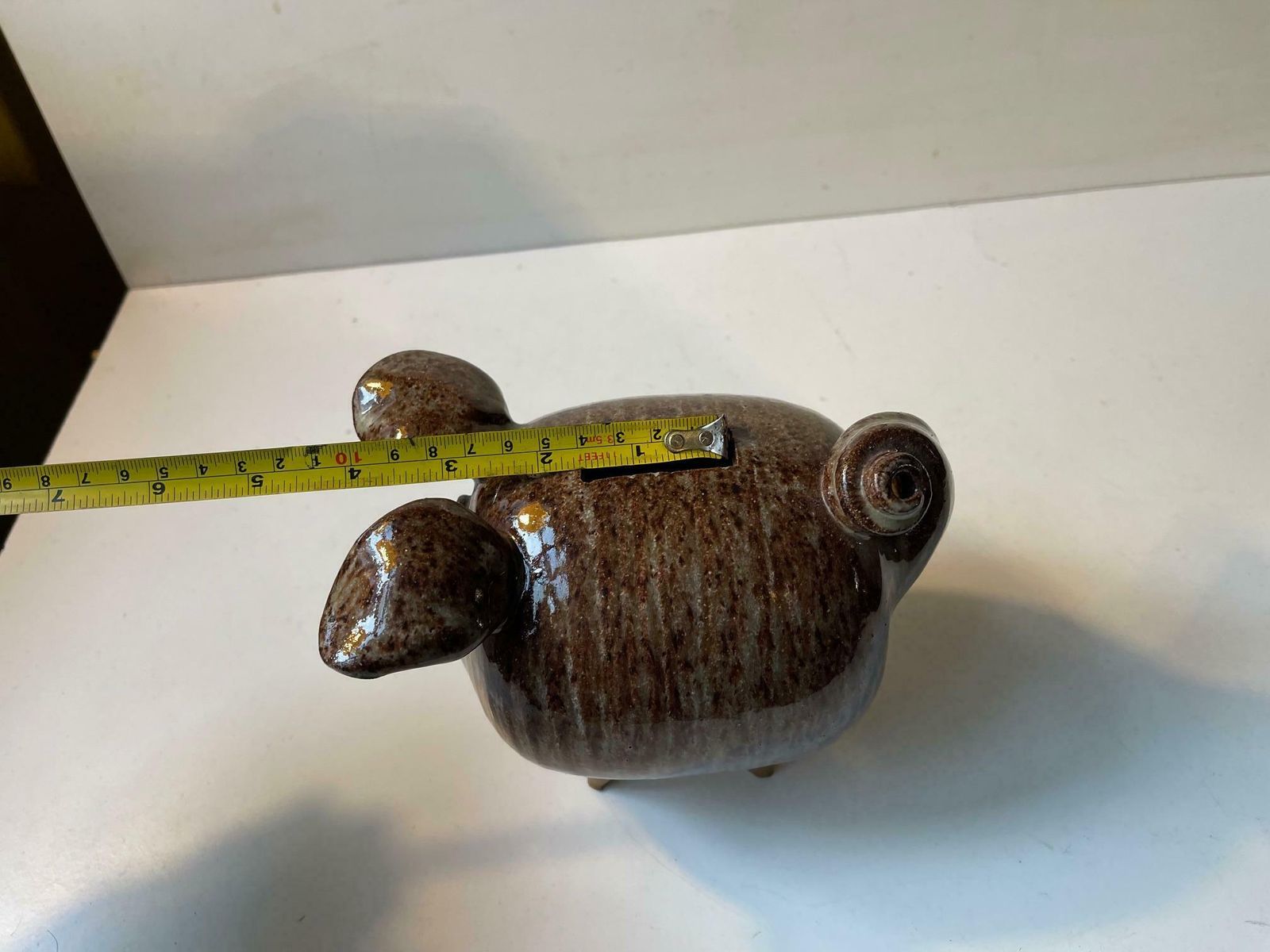 photo furniture Danish Midcentury Stoneware Money Piggy Bank By Per Steffen Petersen, 1970s