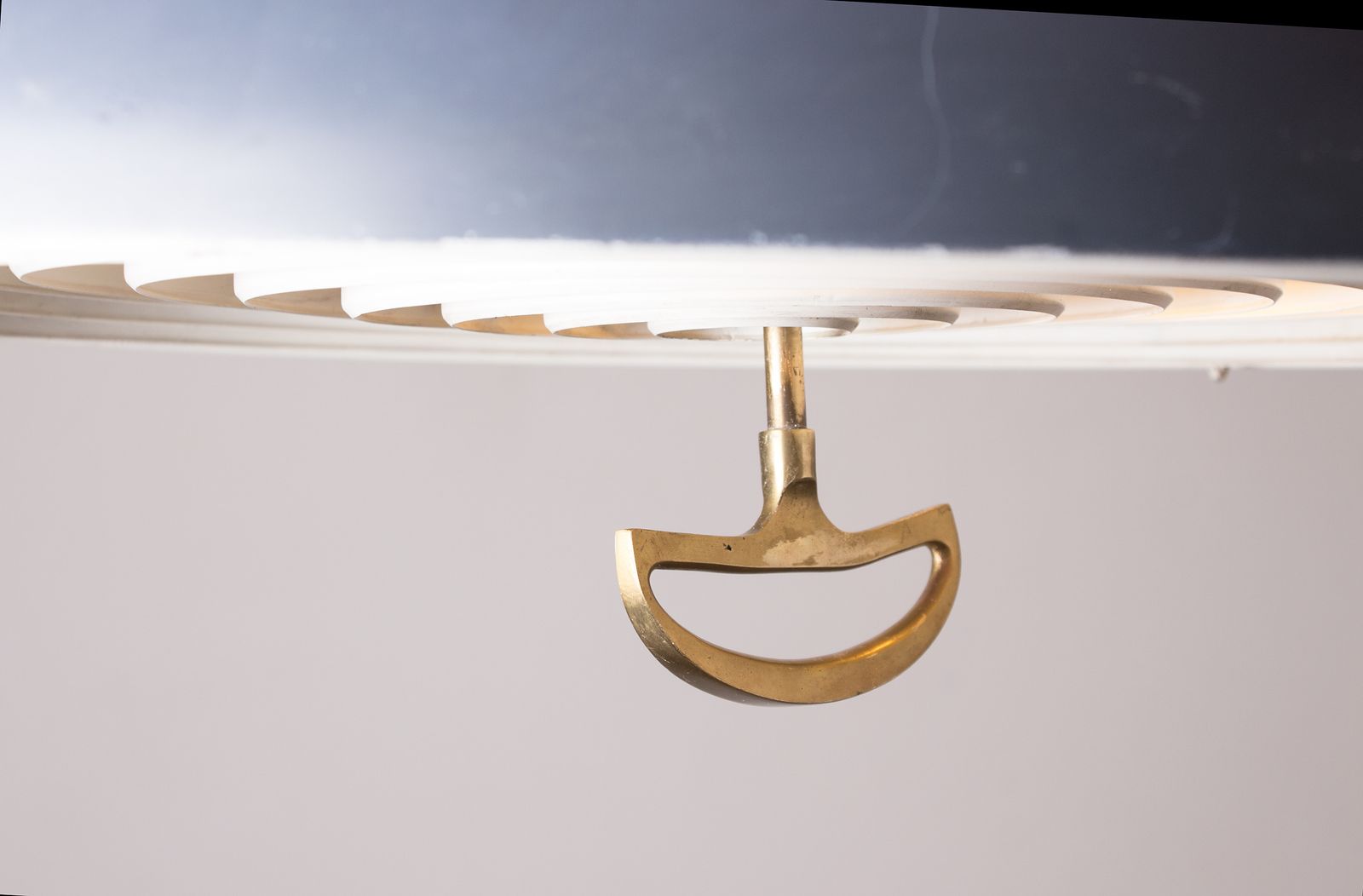 Grand luminaire suspendu danois en métal, modèle California, par Vilhem Wohlert & Jorgen Bo pour Poulsen, 1960 photo vinterior