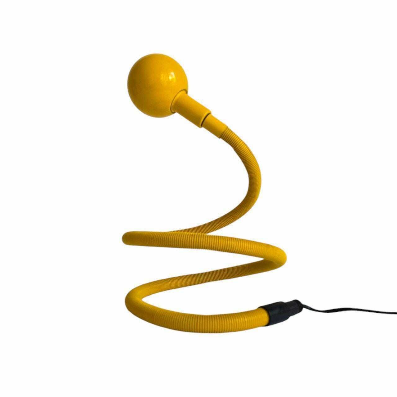 photo for sale Vintage Pop Art Hebi Snake Lamp By Isao Hosoe For Valenti Luce