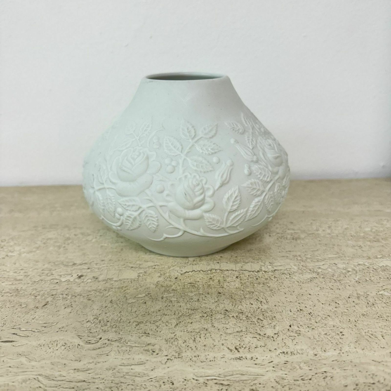 photo vinterior Set Of 7 German Bisque Vases Kaiser Bavaria , 1960s