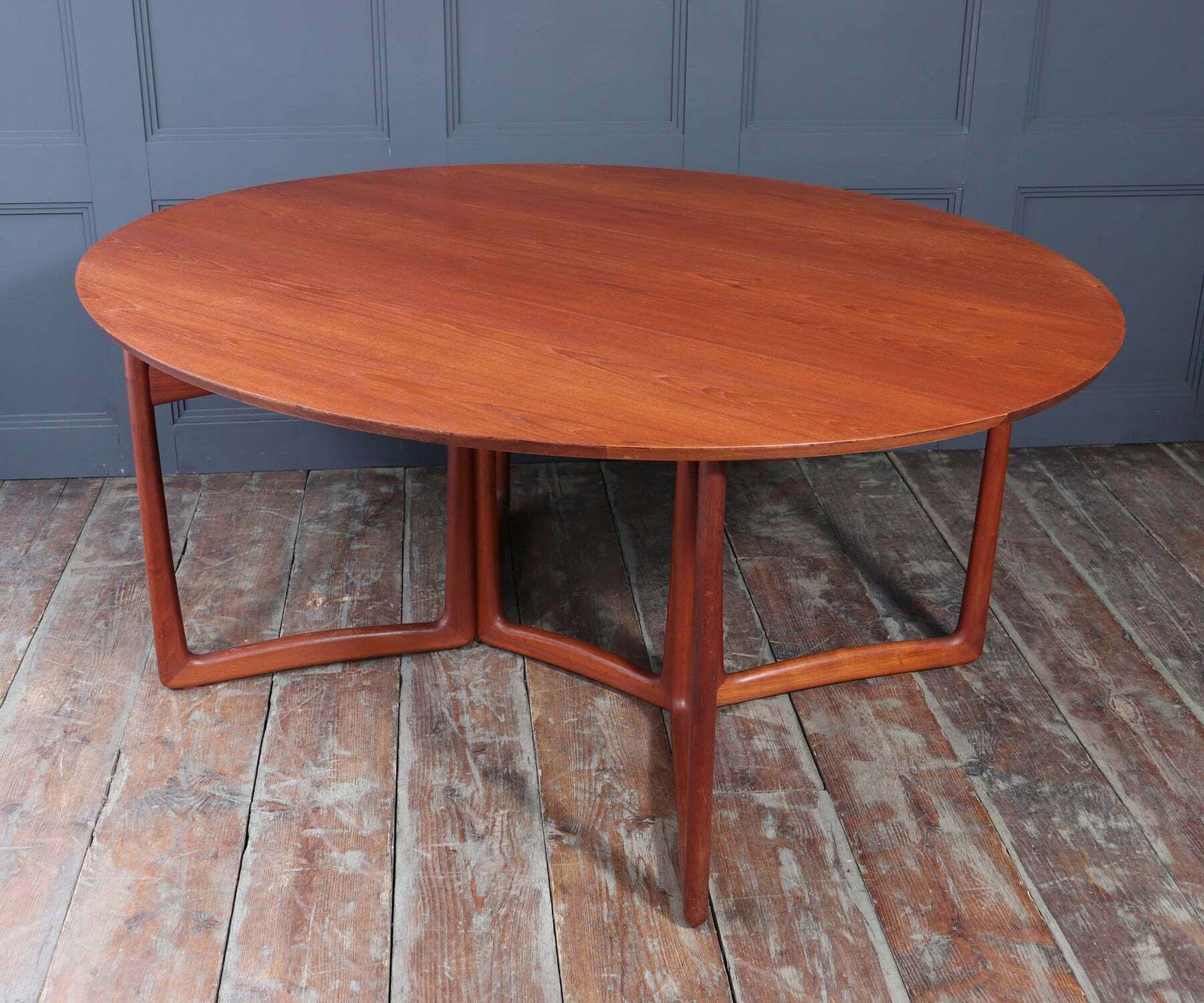 Teak Gateleg Dining Table By Hvidt & Mølgaard Nielsen For France & Son photo buy