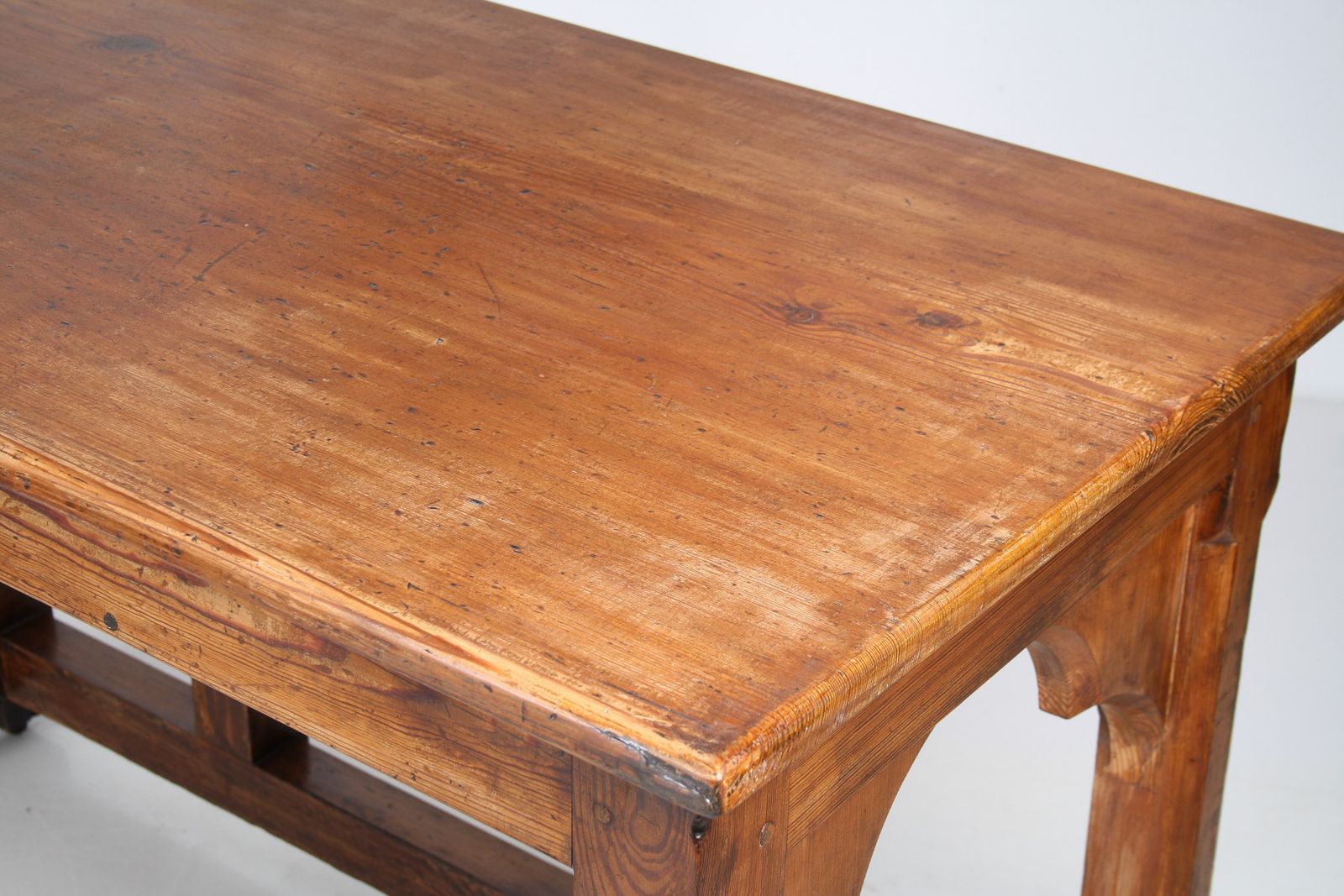 photo buy Large Victorian Ecclesiastical Gothic Revival Serving Table, Workstation Desk Or Countertop