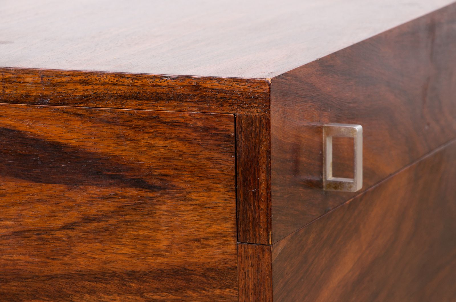 Danish Rosewood Rolling Coffee Table, Chest, 1960s. photo furniture