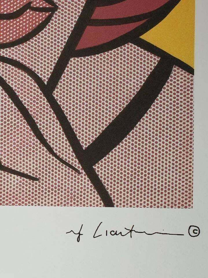 1980s Roy Lichtenstein "Ohhh...Alright" Limited Edition Lithograph photo 550.0