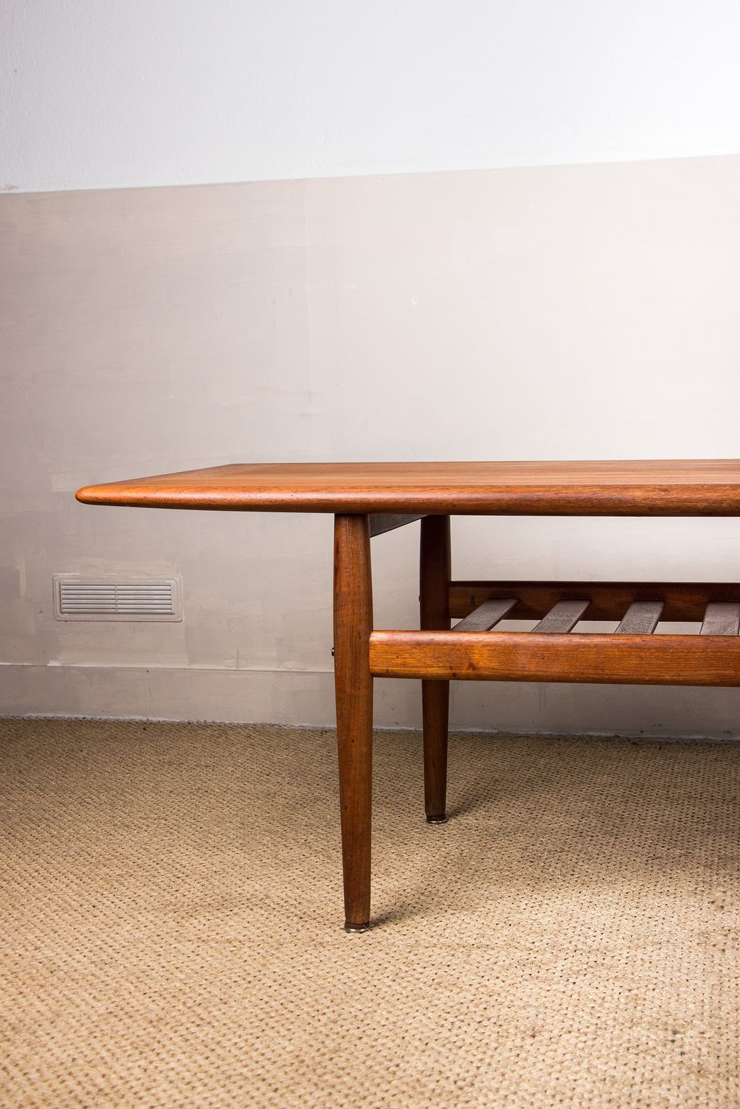 Large Danish Teak Coffee Table, Two Tiers, By Grete Jalk For Glostrup Mobelfabrik. photo furniture