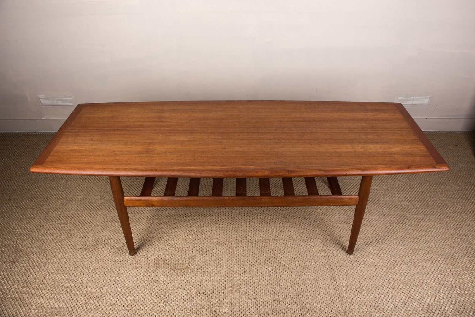 Large Danish Teak Coffee Table, Two Tiers, By Grete Jalk For Glostrup Mobelfabrik. photo 2000.0