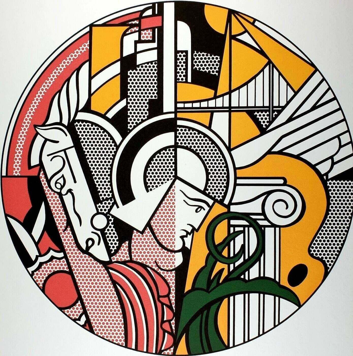 1980s After Roy Lichtenstein "The Solomon R" Limited Edition Lithograph