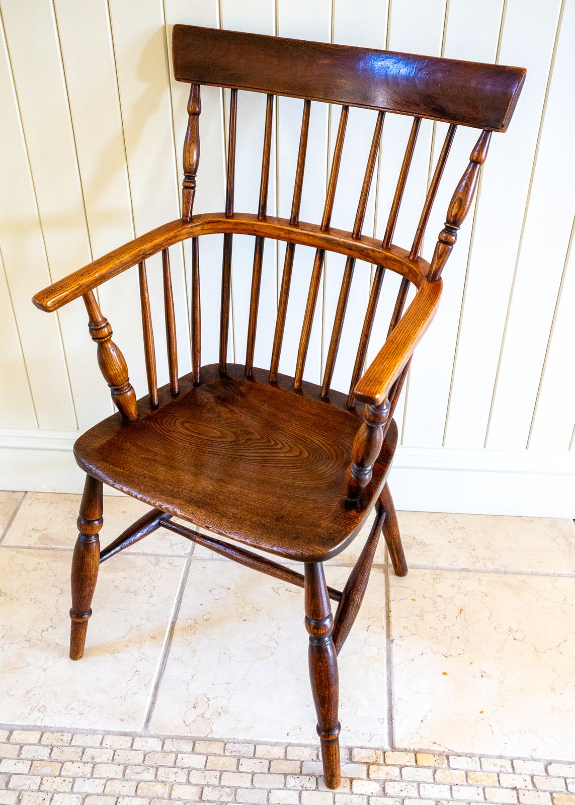 Lincolnshire Windsor Chair Comb Back Chair 1840 Early Victorian 1800s Country House Farmhouse Interior Fireside Armchair Camm Marsh photo buy