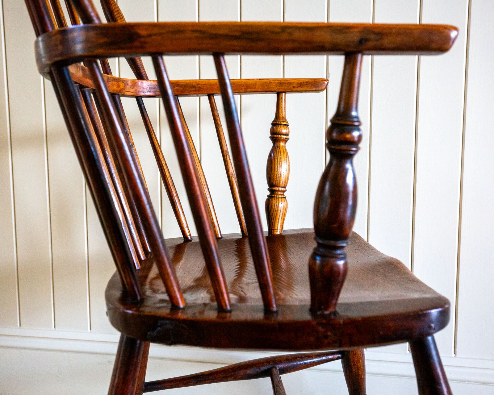Lincolnshire Windsor Chair Comb Back Chair 1840 Early Victorian 1800s Country House Farmhouse Interior Fireside Armchair Camm Marsh photo 995.0
