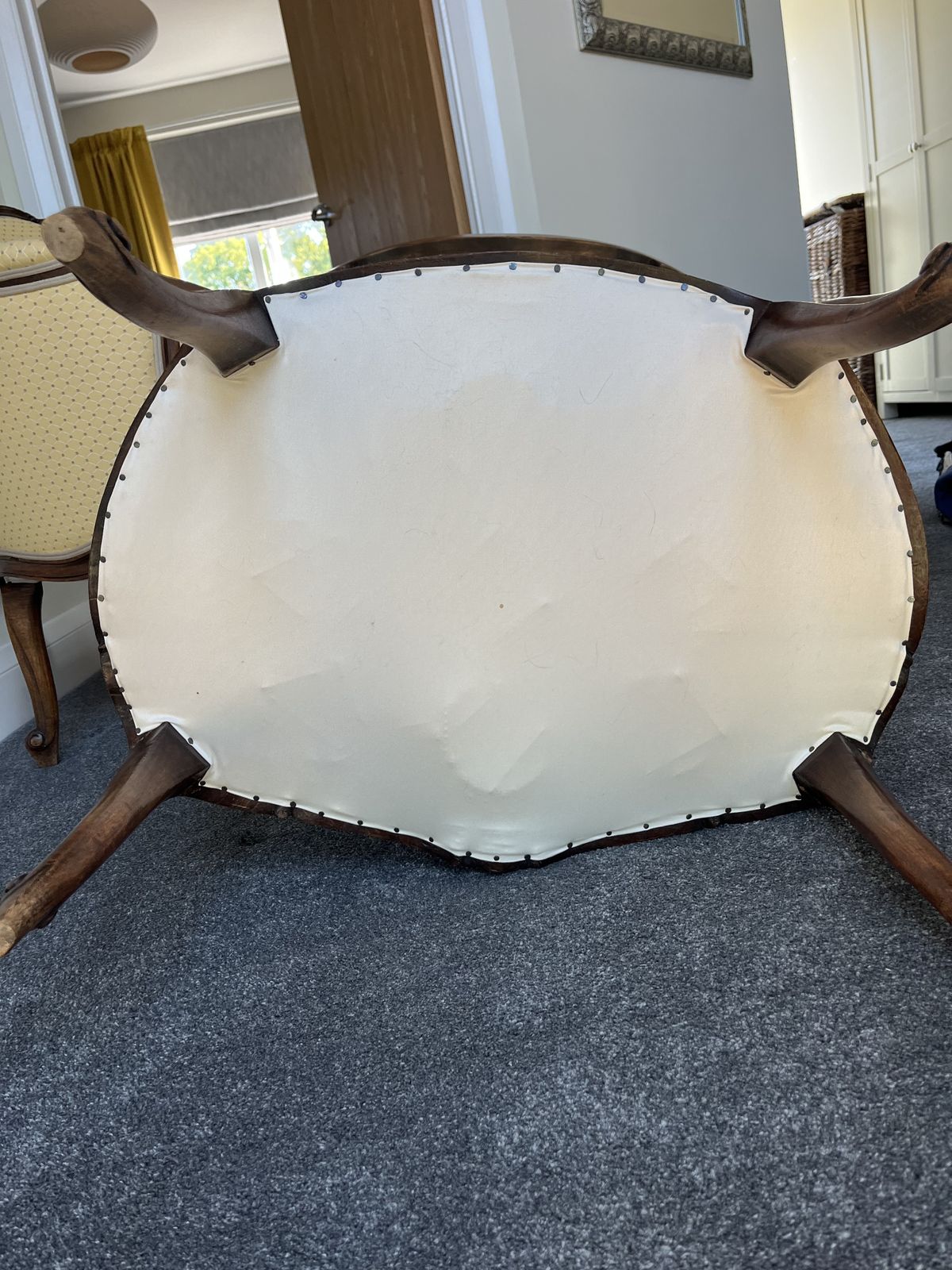Pair Of Antique Newly Upholstered Chairs photo 750.0