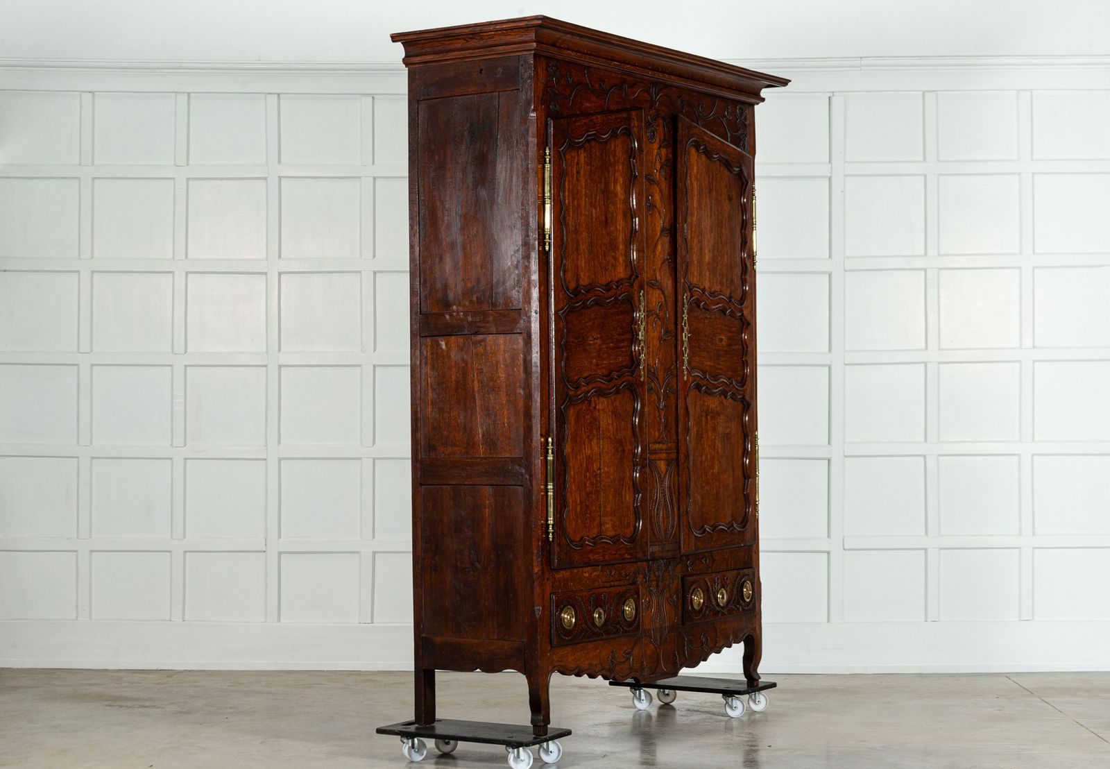 Large 18thc French Oak Armoire photo for sale