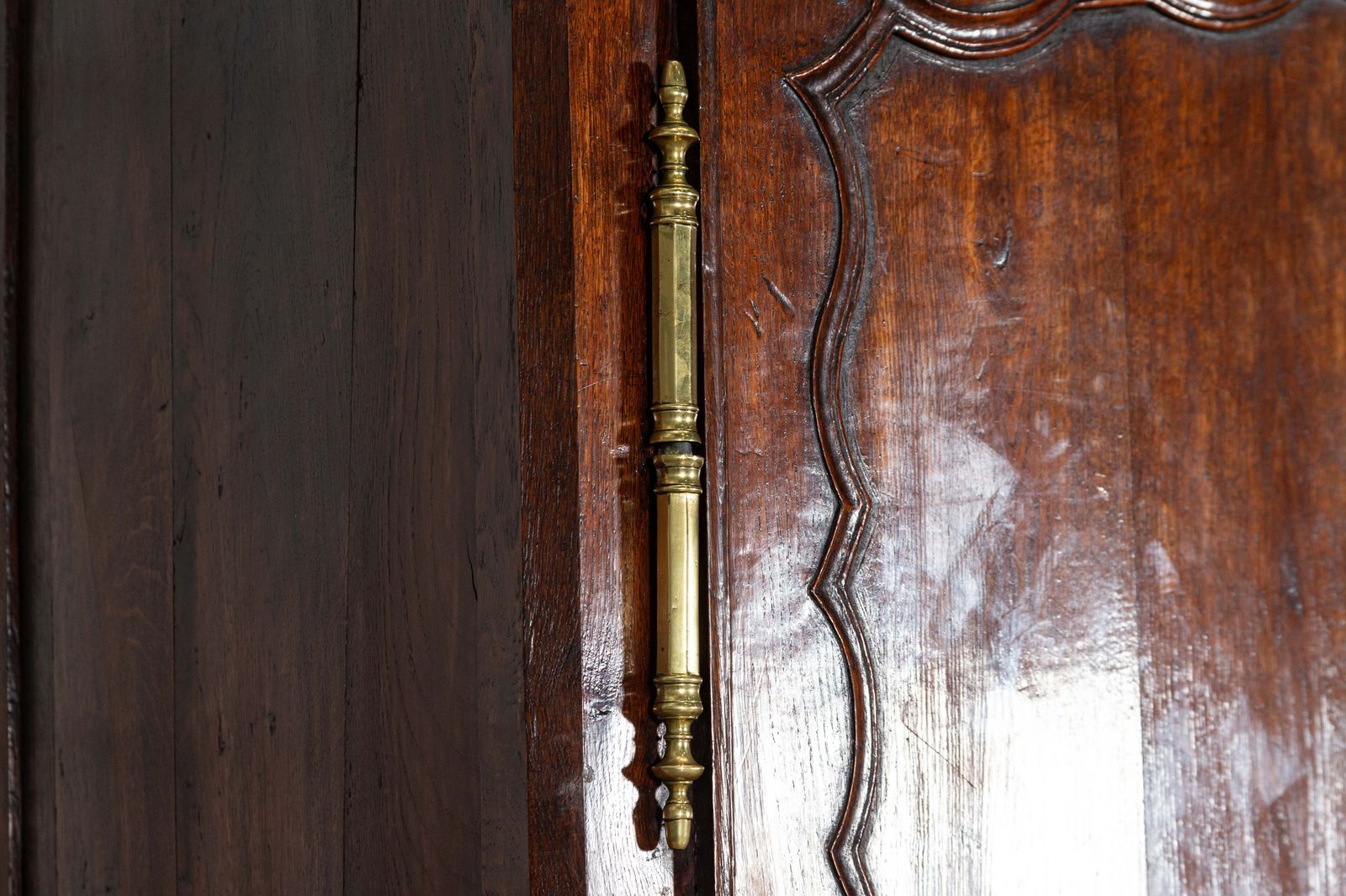 Furniture Large 18thc French Oak Armoire photo