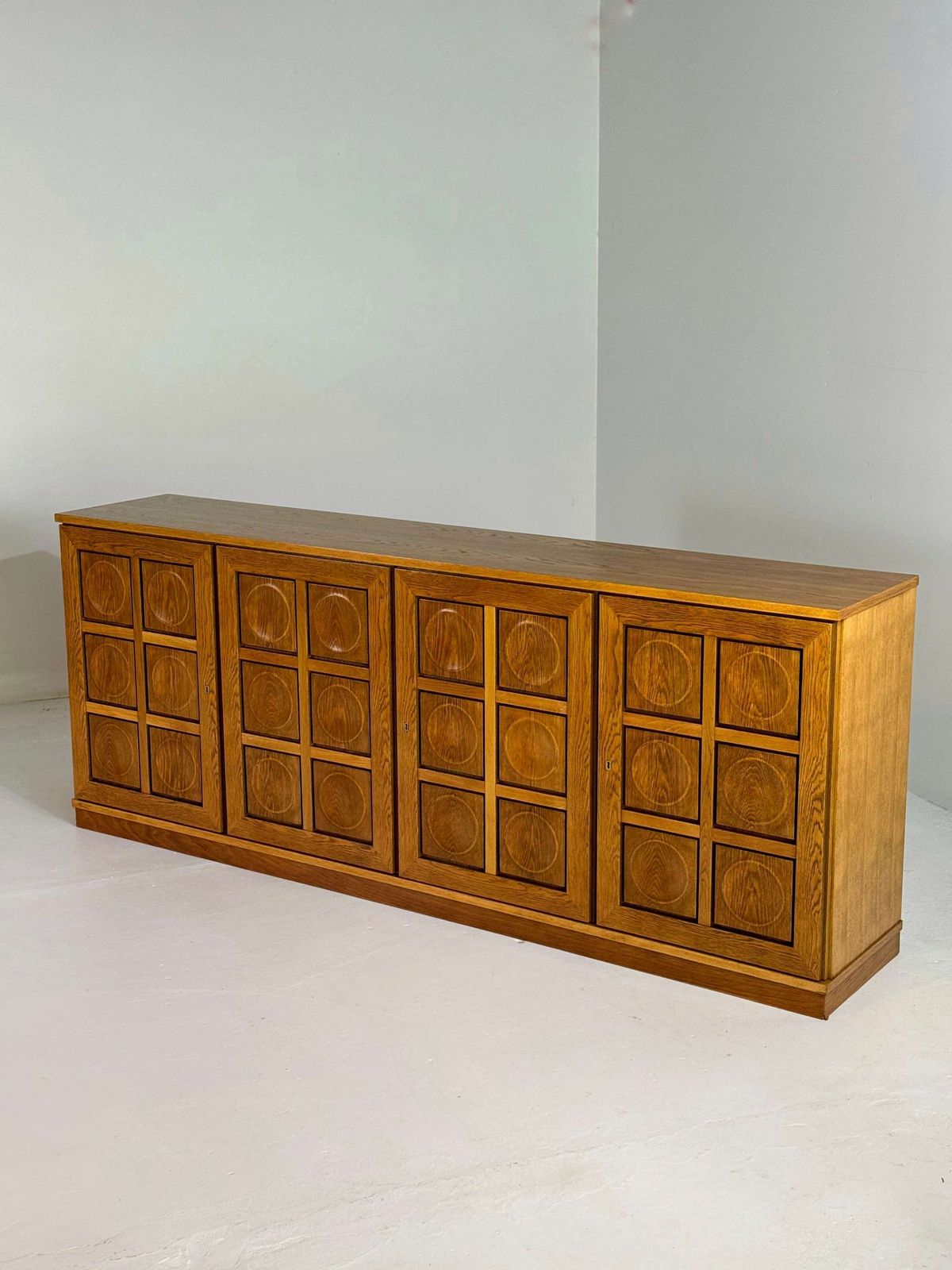 Naturel Eiken Brutalist Dressoir