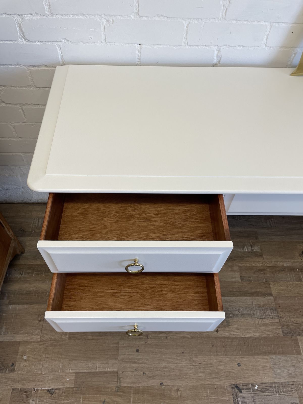 photo furniture Stag Minstrel Dressing Table Painted Jasmine White