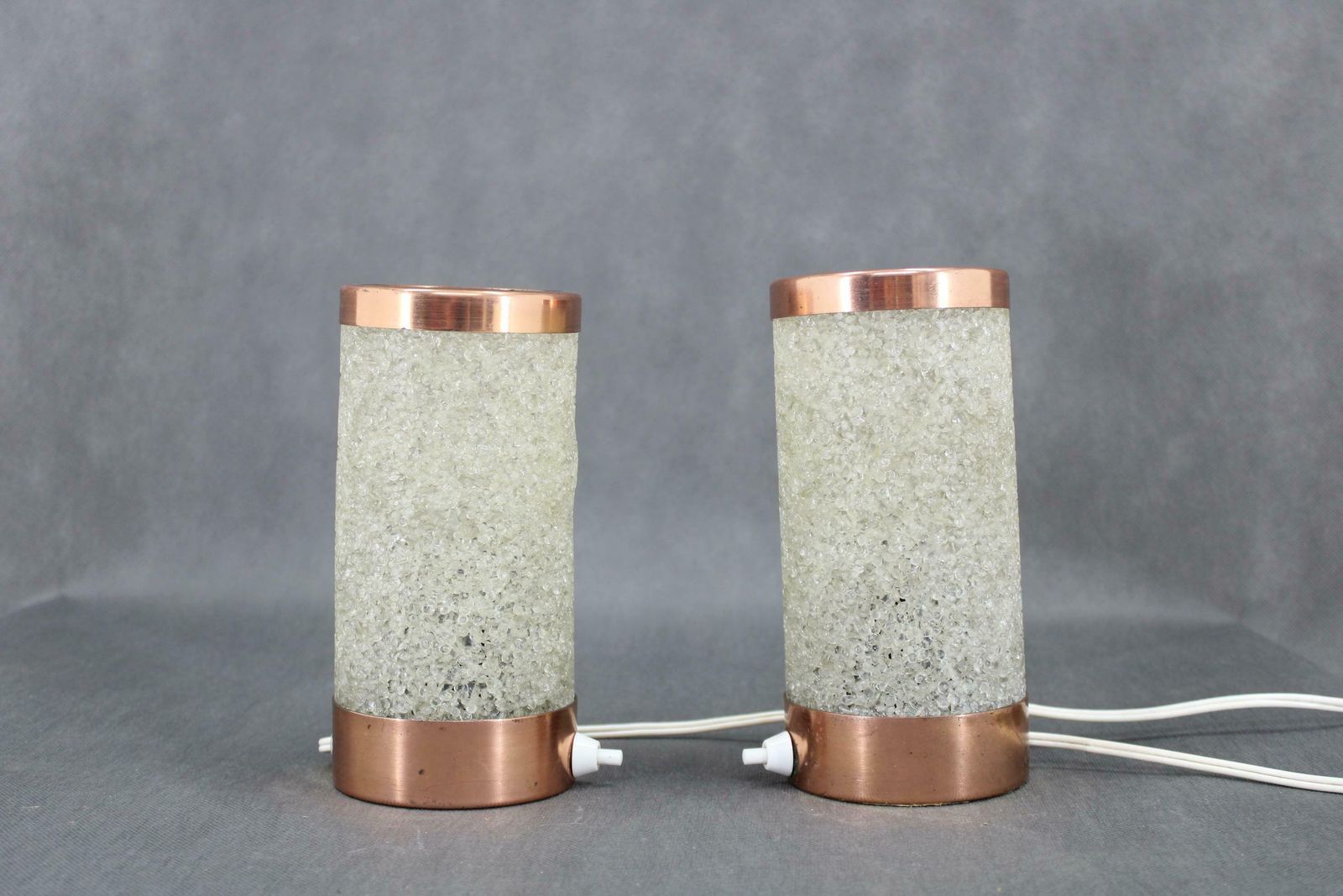 Pair Of Midcentury Table Lamps Rockets Aka, Germany, 1970s photo furniture