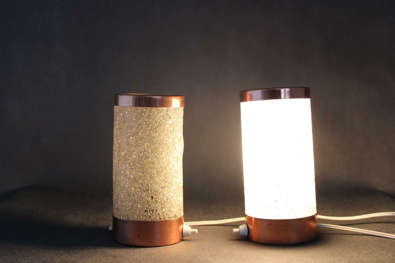 Pair Of Midcentury Table Lamps Rockets Aka, Germany, 1970s photo 393.0