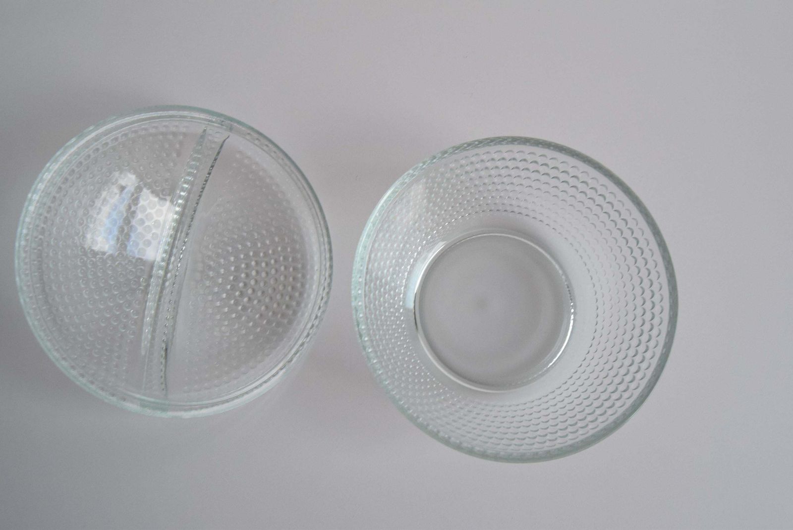 Glass Candy Bowl, Sugar Bowl, By Adolf Matura For Libochovice Glass Factory photo buy
