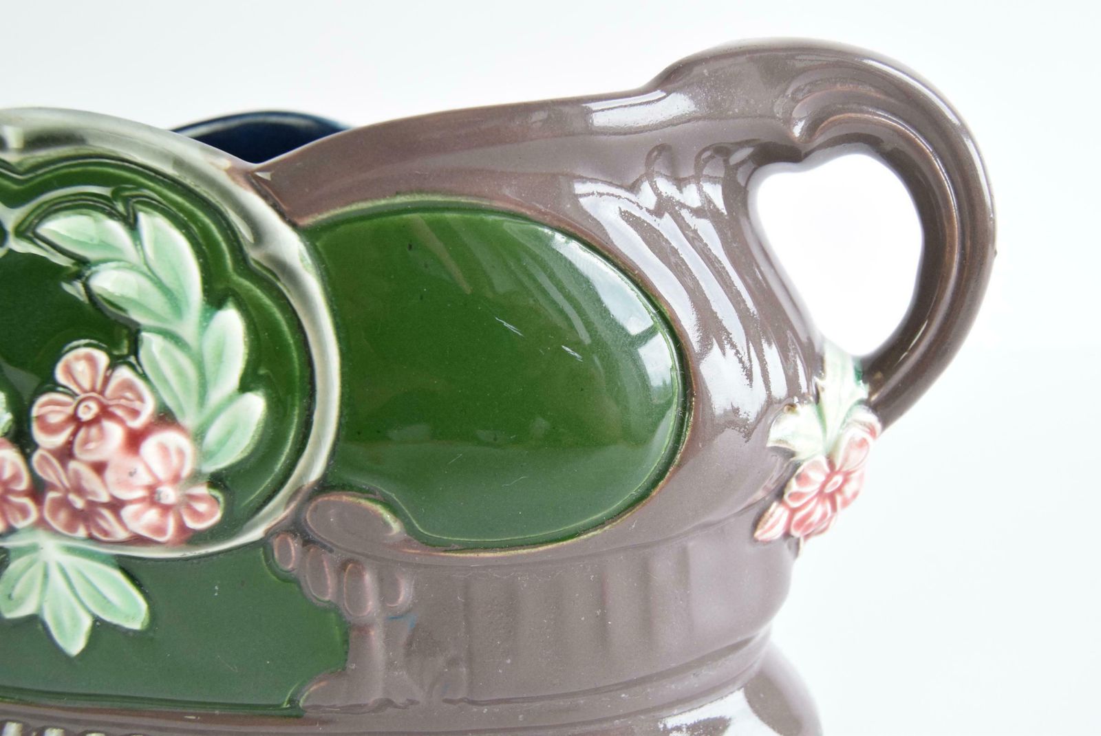 photo furniture Ceramic Art Nouveau Jardiniere, Around 1900