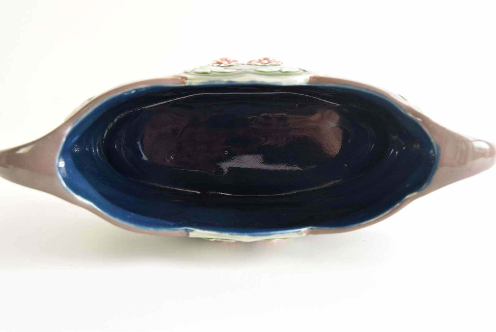 Home Decor Ceramic Art Nouveau Jardiniere, Around 1900 photo