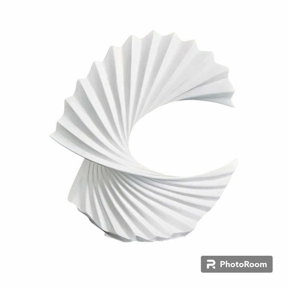 Modern Decorative Abstract Sculpture For Office Desk Home Decor. photo Home Decor