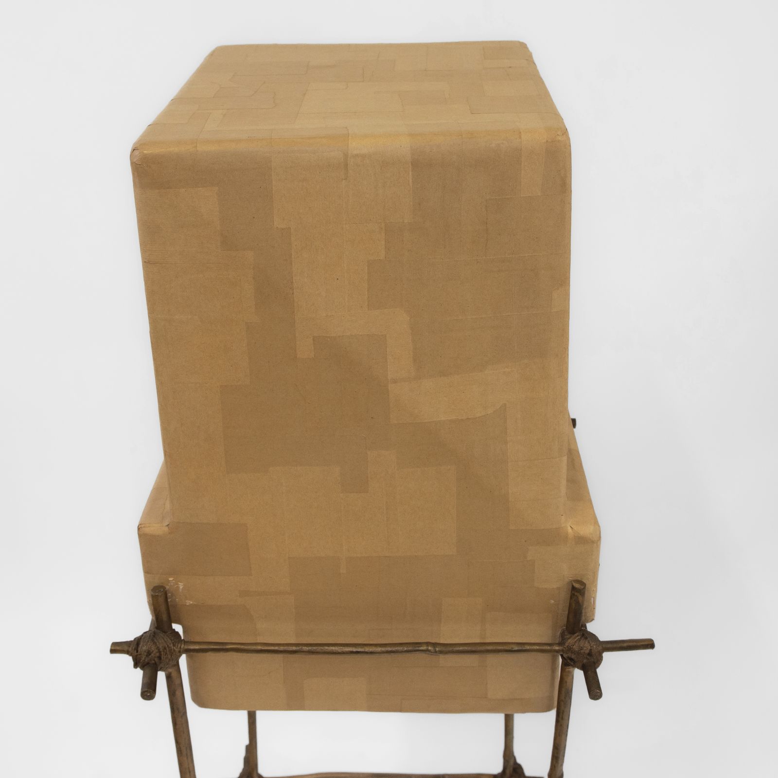 photo vinterior Studio Glithero Ad Hoc Cabinet On Gilt Bronze Bamboo Stand Les French Series 1
