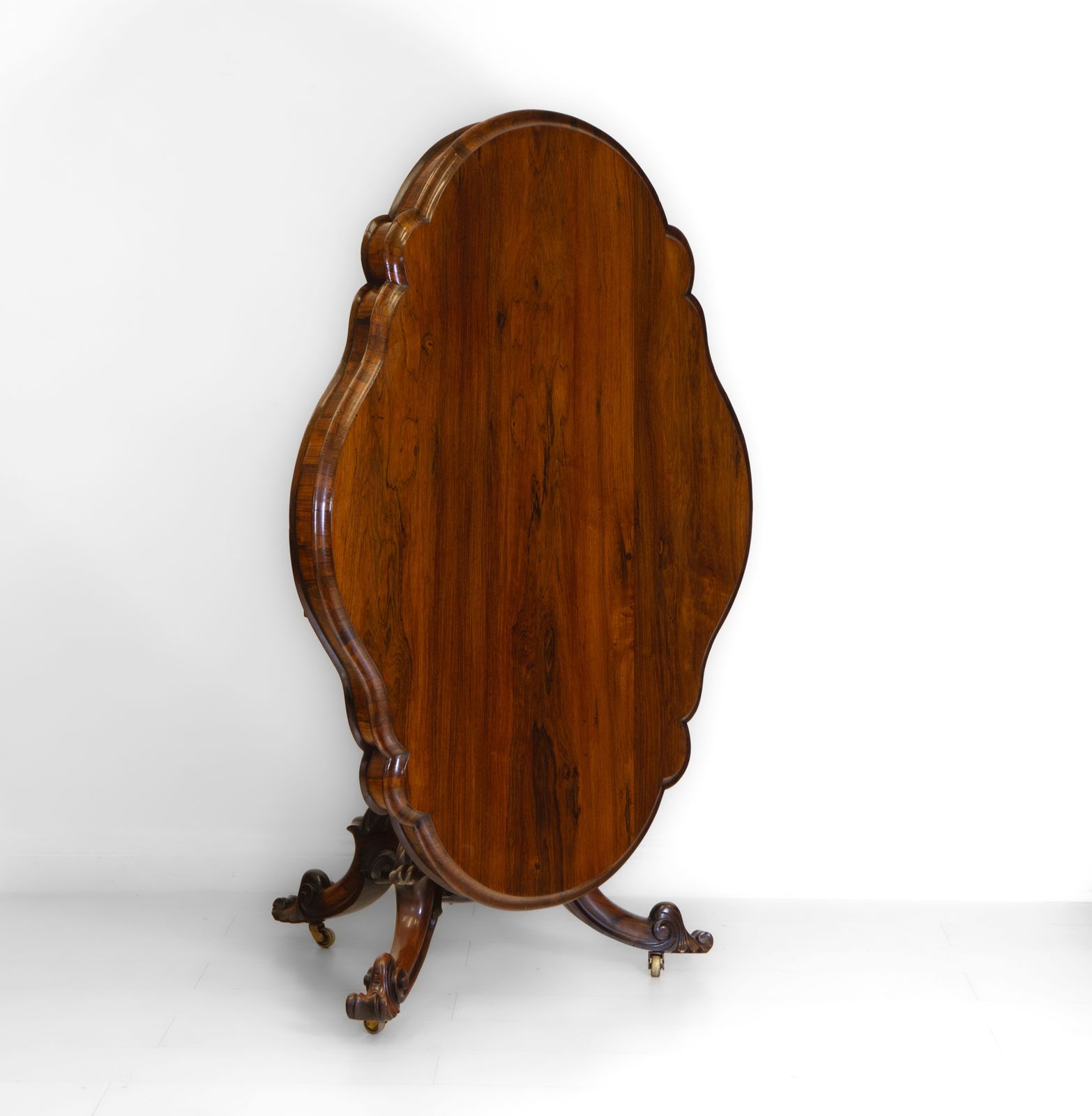 Furniture Victorian Rosewood Breakfast Centre Tilt Top Table 1860s photo