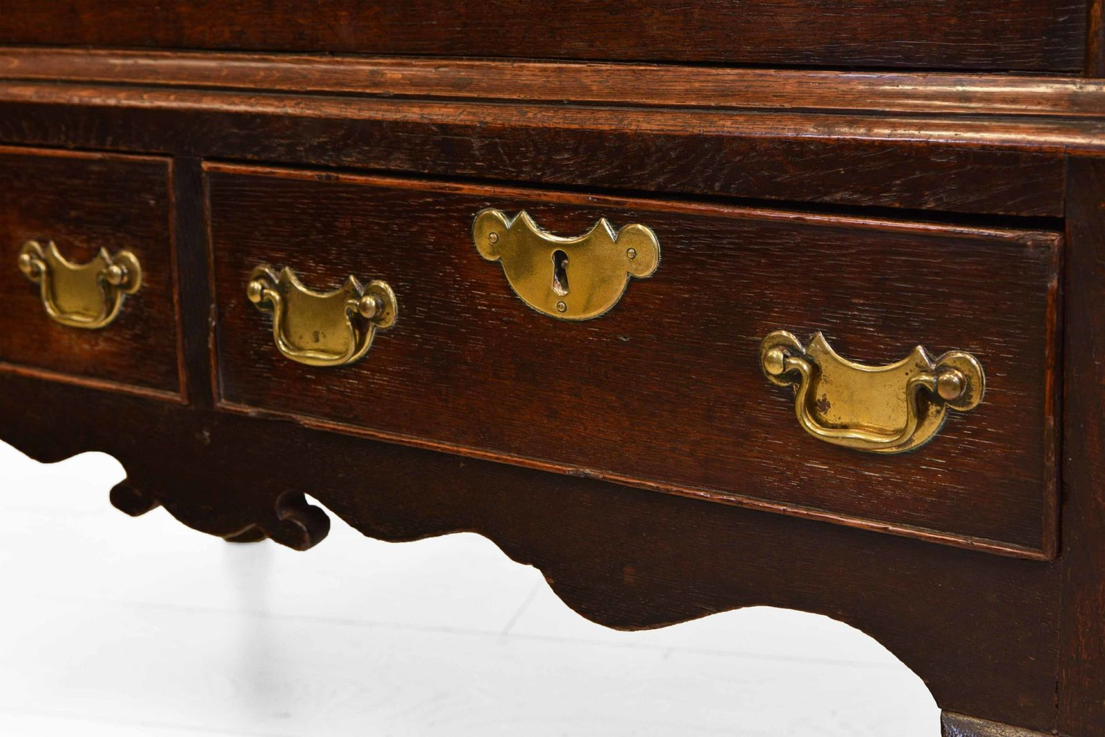 photo furniture Antique Georgian Oak Blanket Chest On Stand With Drawers Circa 1750