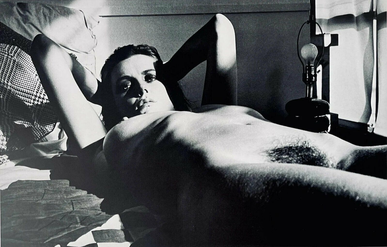 Fiona Lewis, Nude Lying, Los Angeles, 1976, 1978