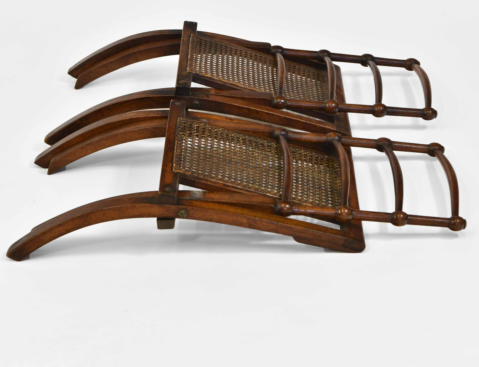 750.0 Pair Of Aesthetic Movement Folding Chairs E.W Godwin Manner photo