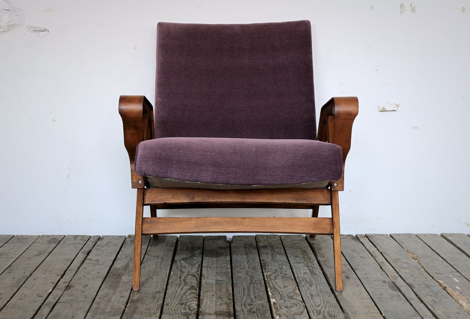 1960s Armchair Frantisek Jirak For Tatra Nabytok Midcentury Chair photo furniture