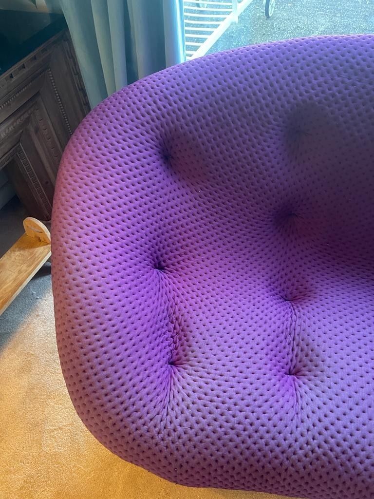 photo for sale Ligne Roset By Erwan & Ronan Bouroullec Ploum High Back Purple 3 Seater Sofa