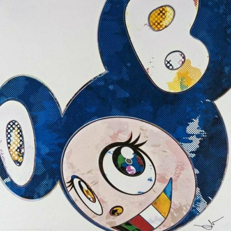 Takashi Murakami And Then X 6 (Lapis Lazuli: The Superflat Method), 2013