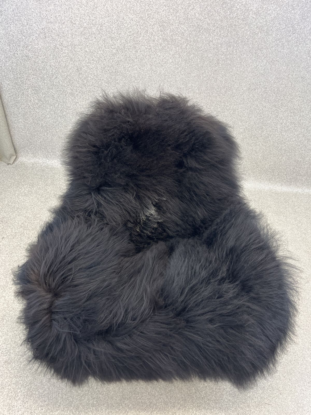 photo buy Sheepskin Lurashell Space Age Swivel Chair Chaise Longue Fluffy Furry Yetti
