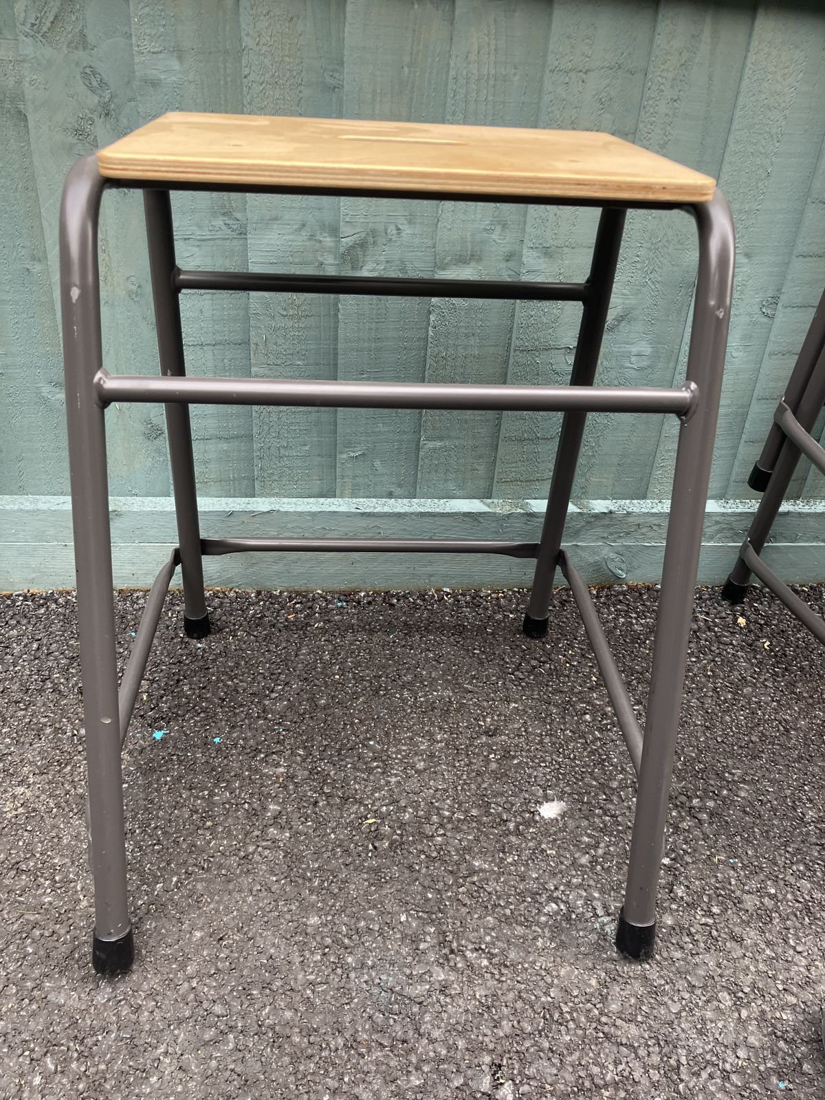 3 X Science Laboratory School Engineers Stools By Remploy Late Vintage photo vintage
