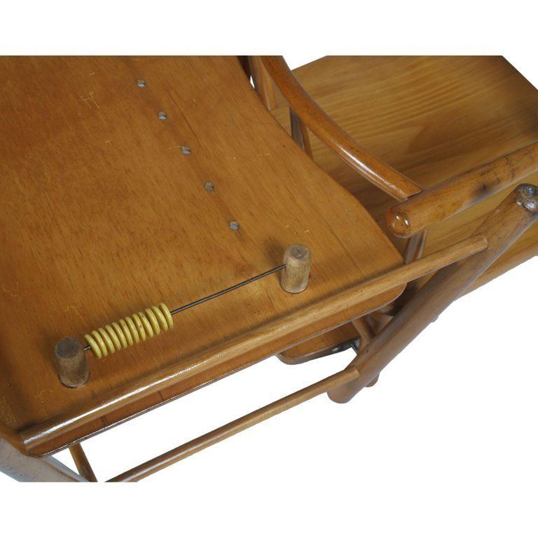 Mid Century Modern Italian Childs Chair Circa 1950s Beechwood, Polished To Oil photo buy