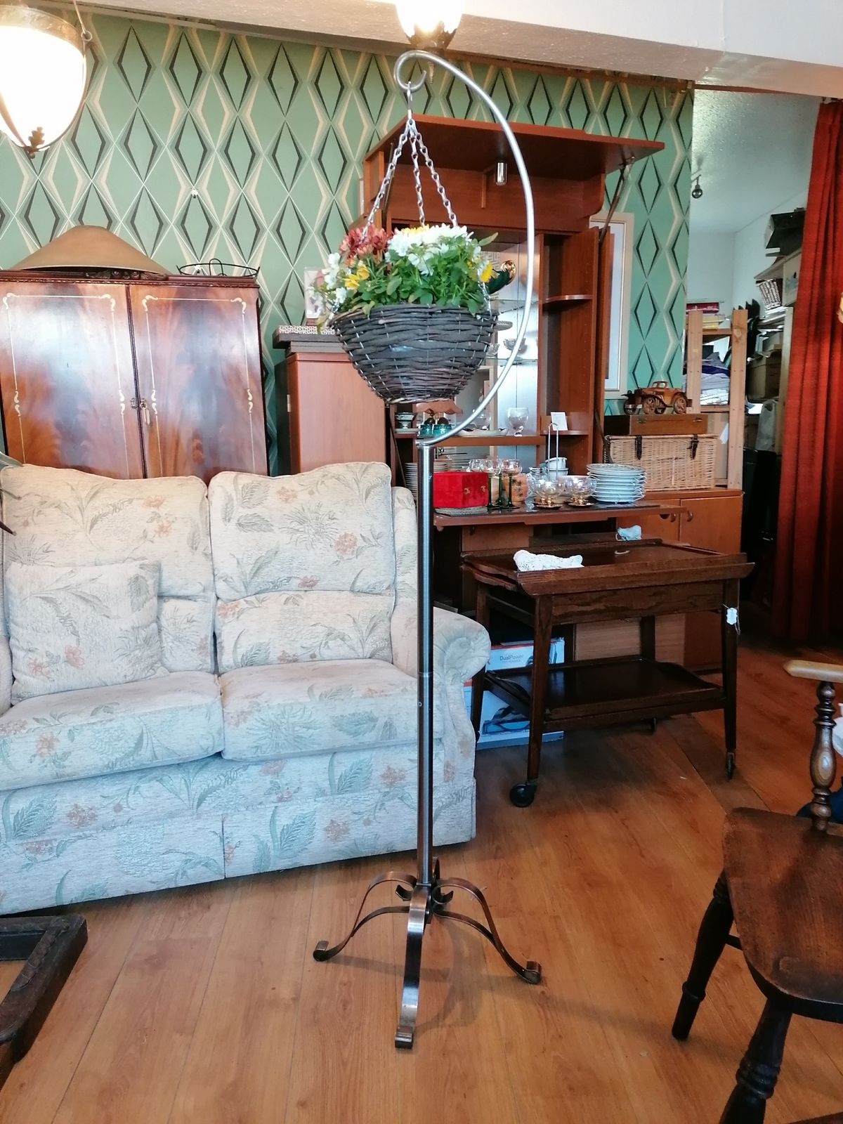 Jardinière Basket Conservatory Stand Now £125 Ref 5186