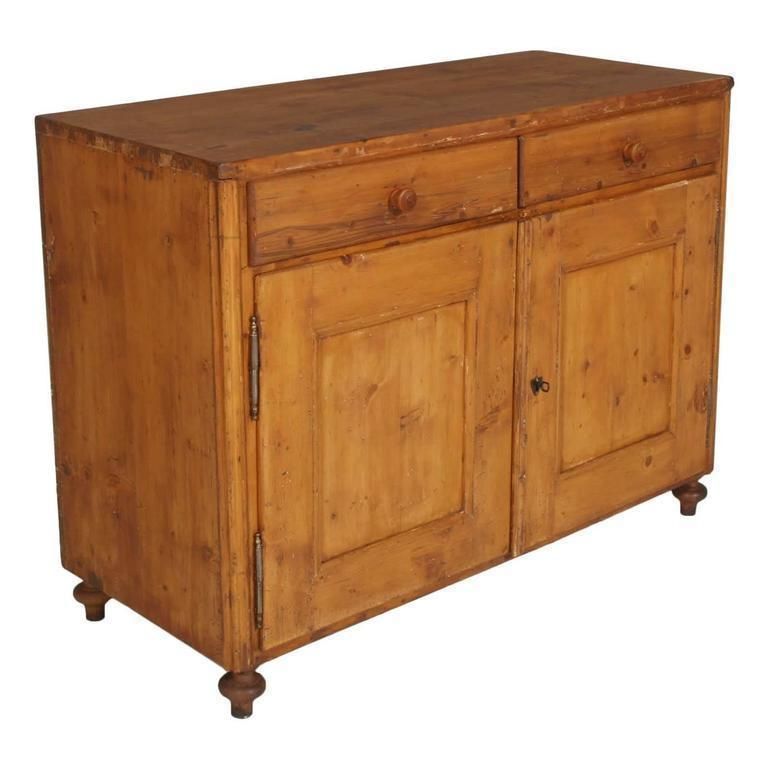 19th Century Tyrol Credenza Sideboard, Solid Wood photo Furniture