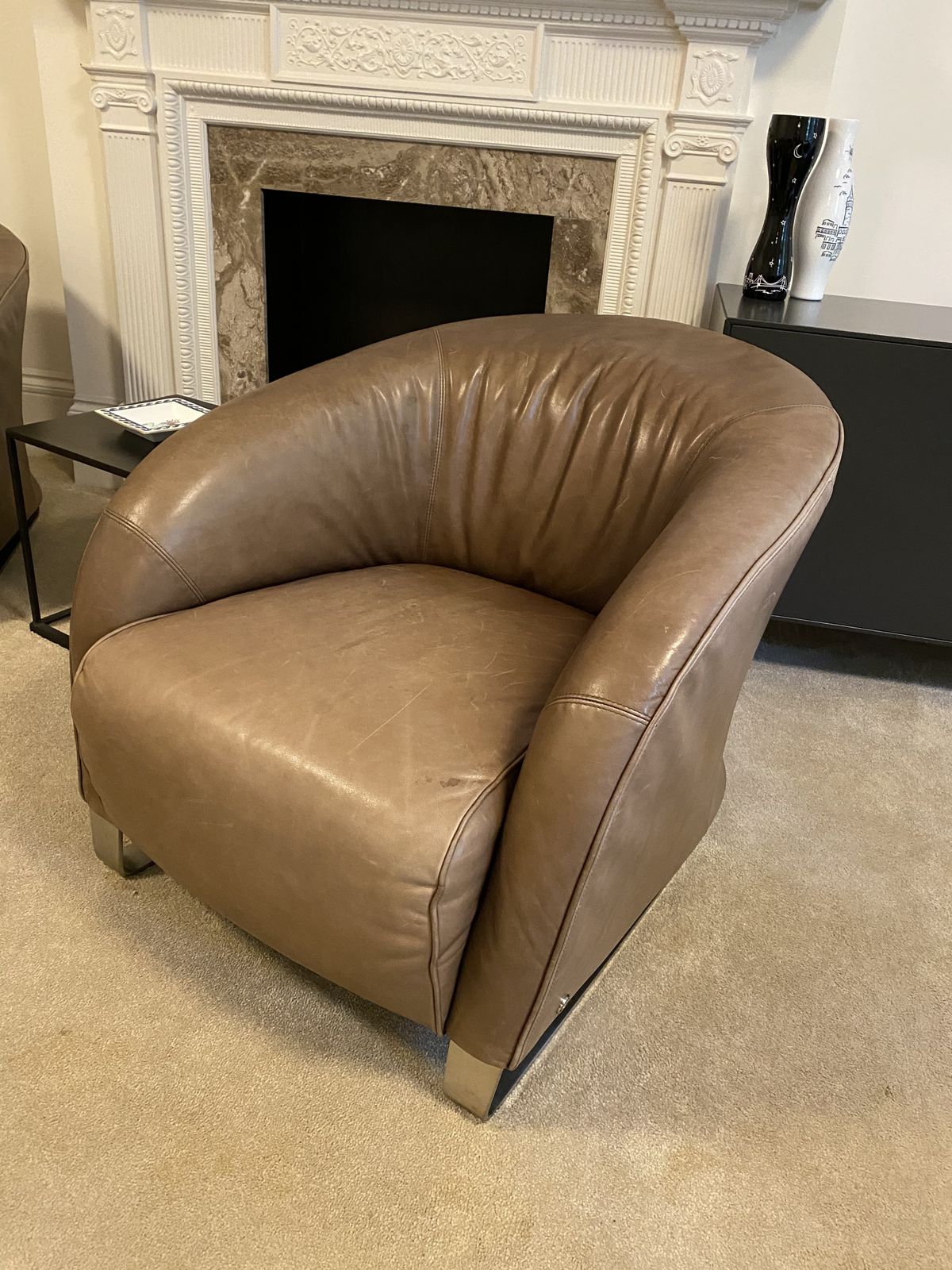 Liz Lounge Chairs Natuzzi, 2000’s, Set Of 2 photo furniture