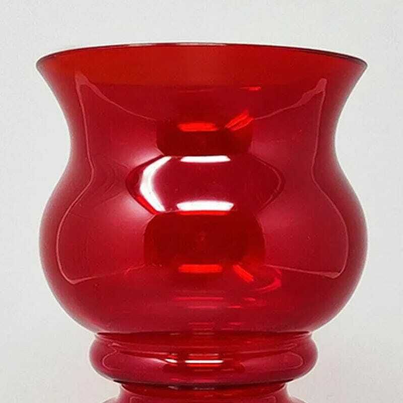 1970s Astonishing Tamara Aladin Vase Tulppaani (#1513) For Riihimaki/Riihimaen Lasi Oy photo 297.0