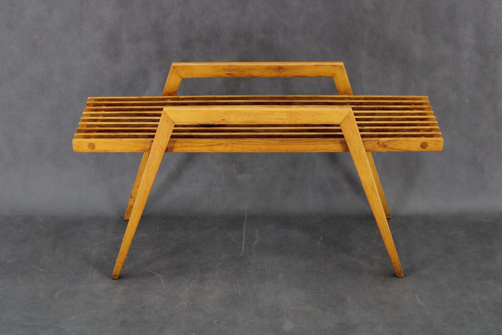 1960s Beech Flower Stand By Uluv, Czechoslovakia photo for sale