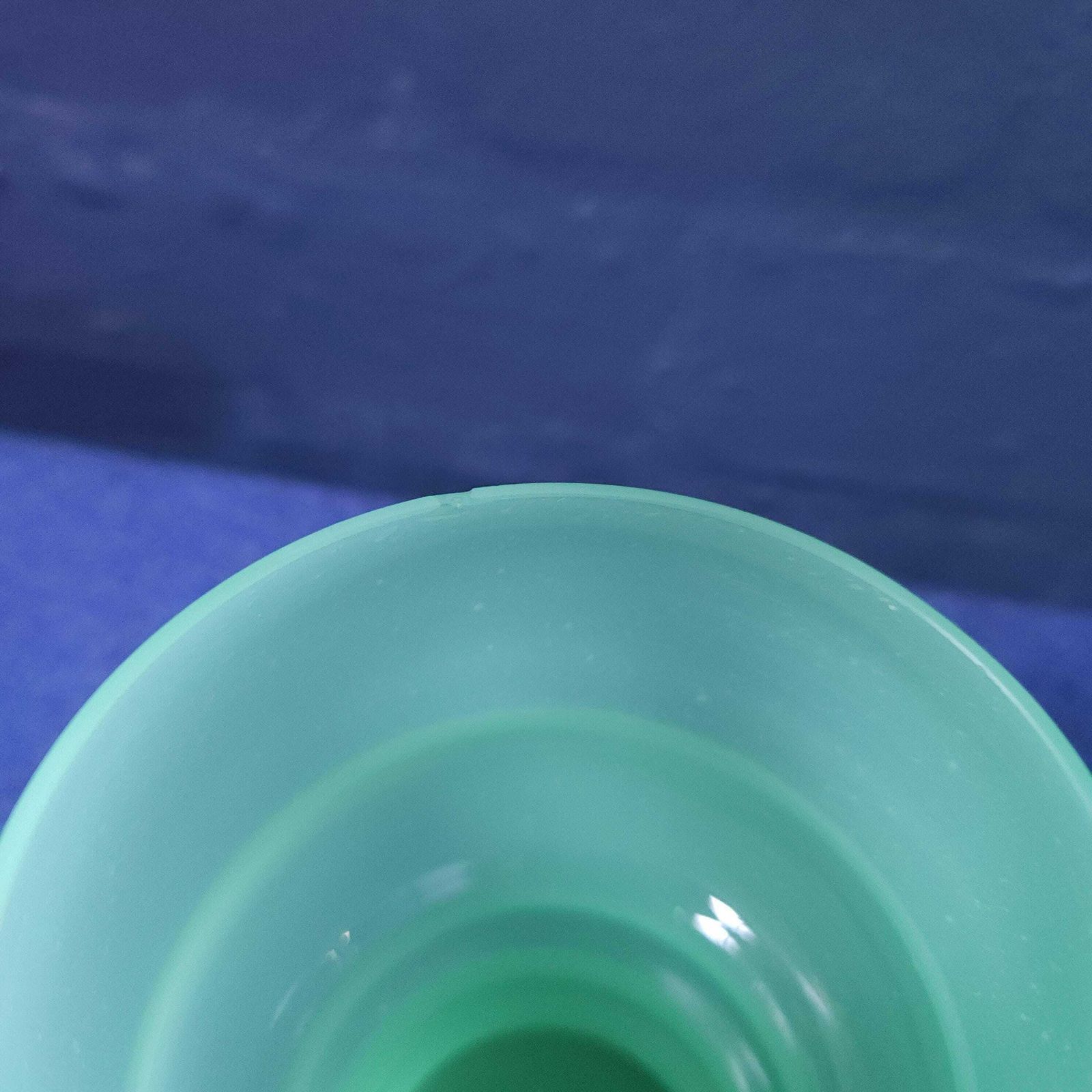 photo for sale Jadeite Opaline Uranium Glass Lemonade Set, Jug And 4 Glasses