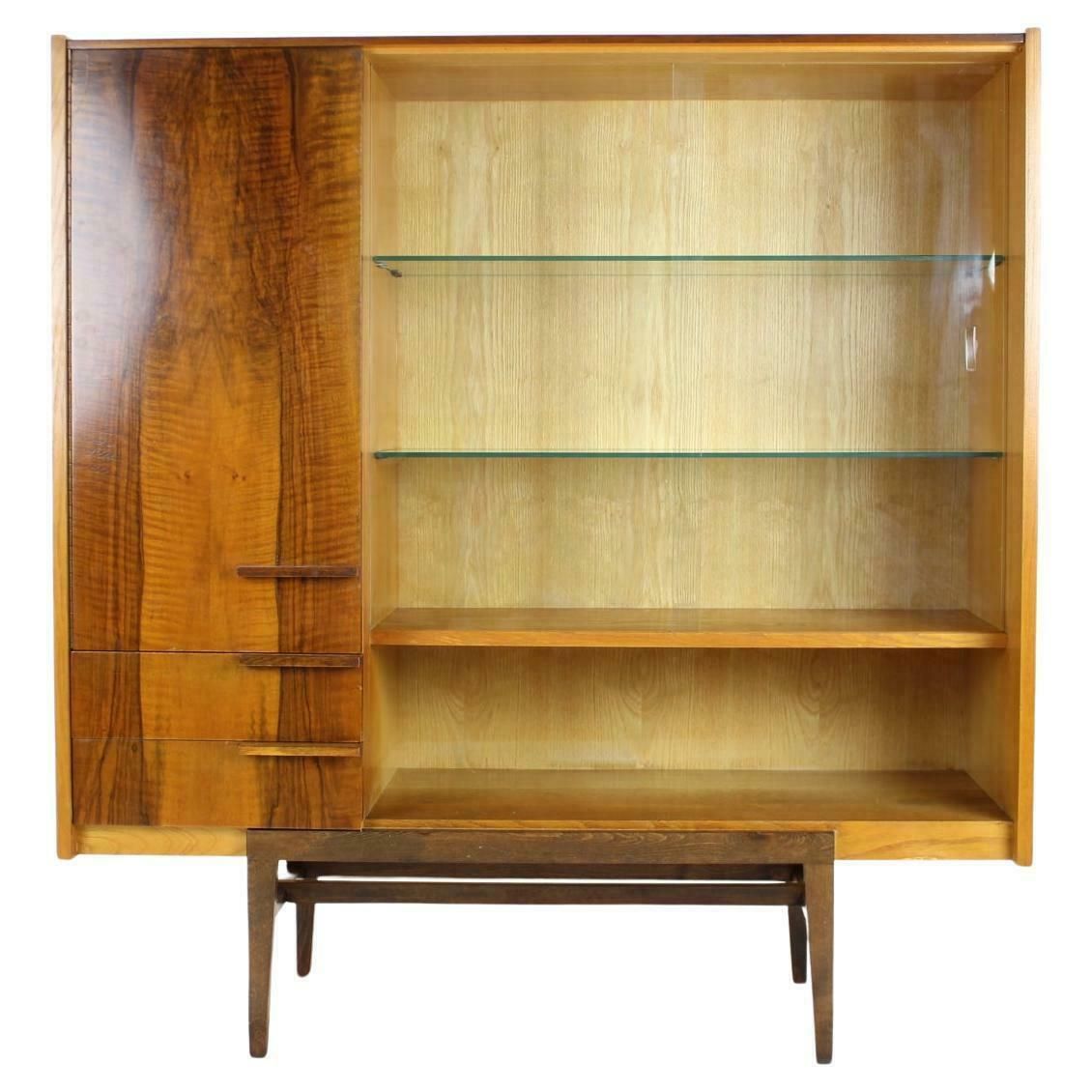 Design Midcentury Bookcase By František Mezulánik, Czechoslovakia, 1960s photo furniture