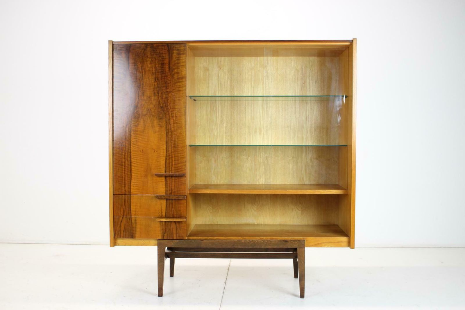 Design Midcentury Bookcase By František Mezulánik, Czechoslovakia, 1960s photo Furniture