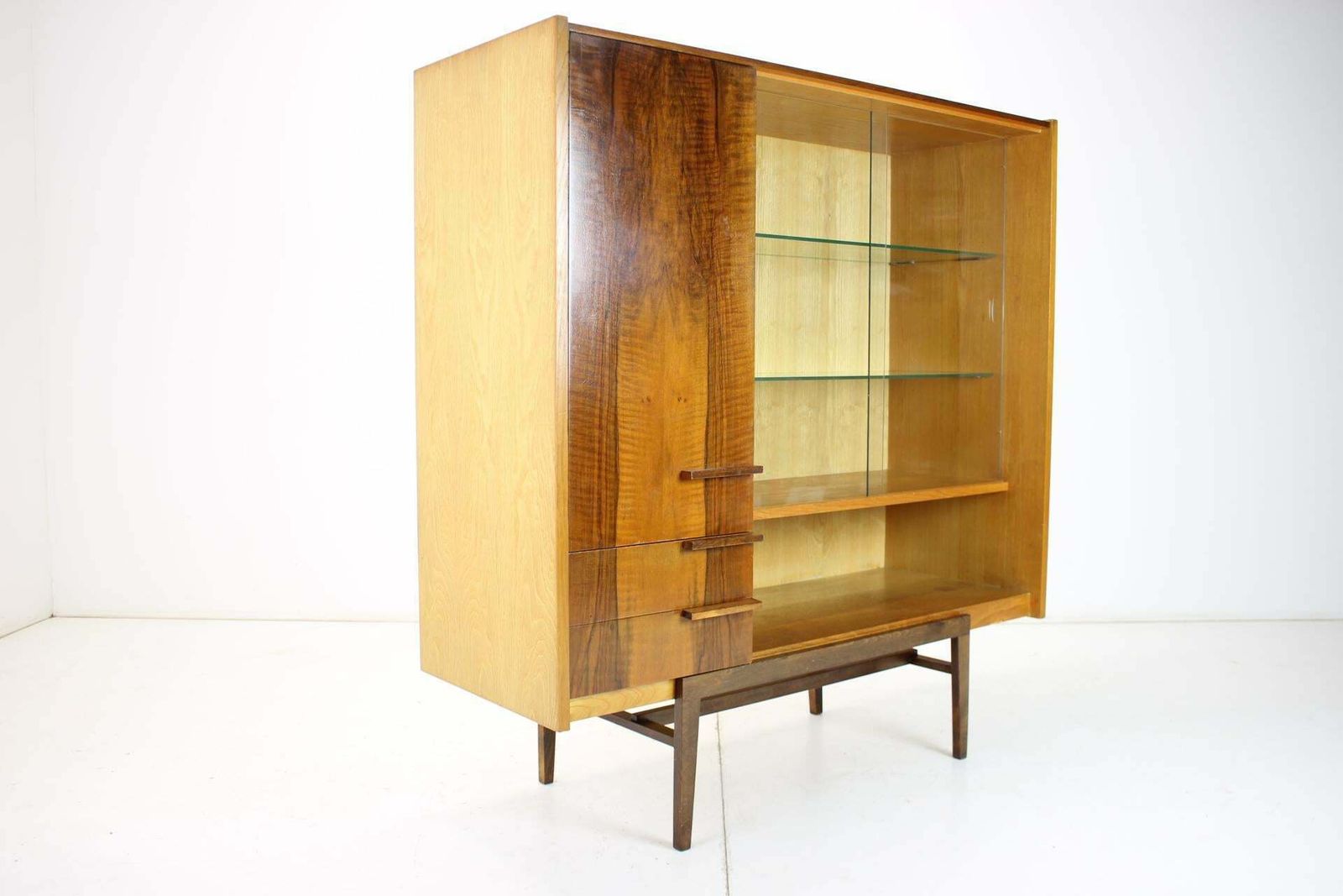 1027.0 Design Midcentury Bookcase By František Mezulánik, Czechoslovakia, 1960s photo