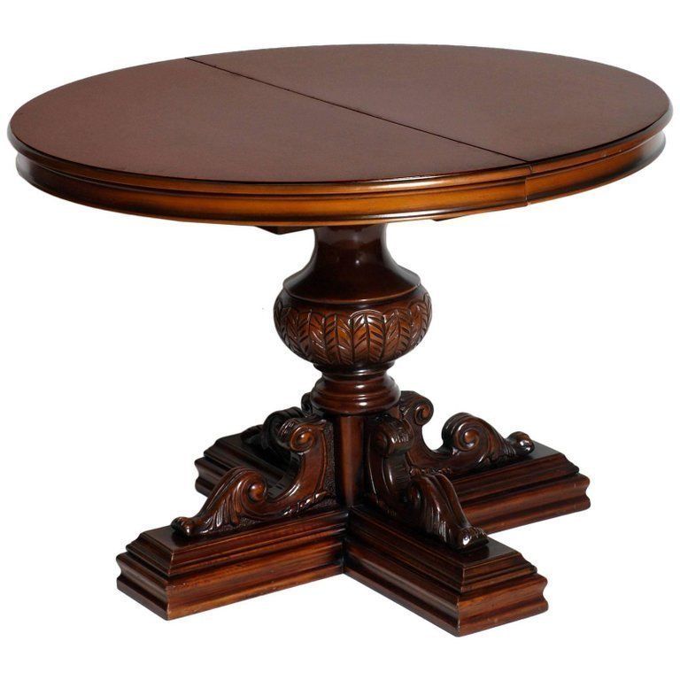 1930s Tuscany Renaissance Dining Room Set, By Michele Bonciani Cascina, Wax Polished photo 11507.2